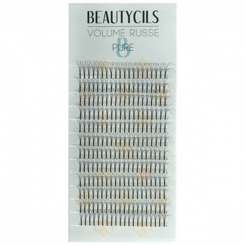 Boite Extension de cils Volume Russe PURE 3D en bouquets