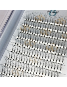 Boite Extension de cils Volume Russe PURE 3D en bouquets 2