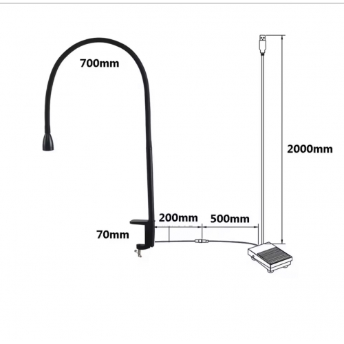 Lampe led à extensions de cils