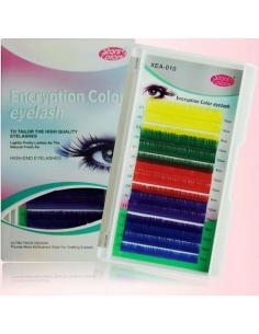 Eyelash silk colorful Deco  2