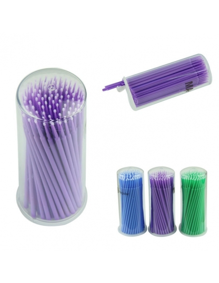 Micro brosse jetable pour extension de cils